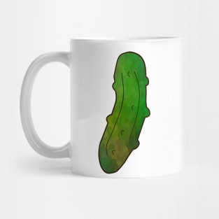 FUNNY Food Big Green Dill Pickle Mug